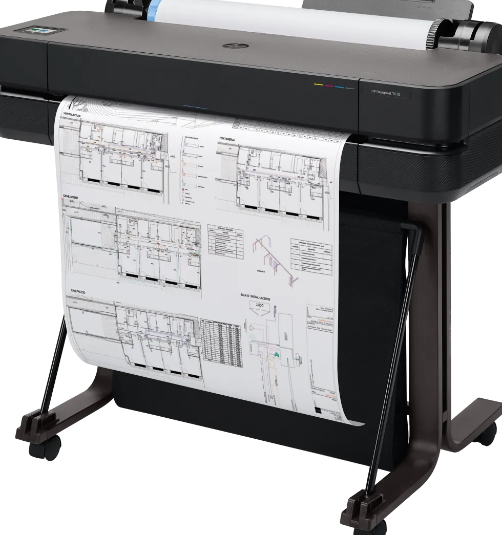 HP DesignJet T630 - 2025 Edition - 24" storformatsskrivare