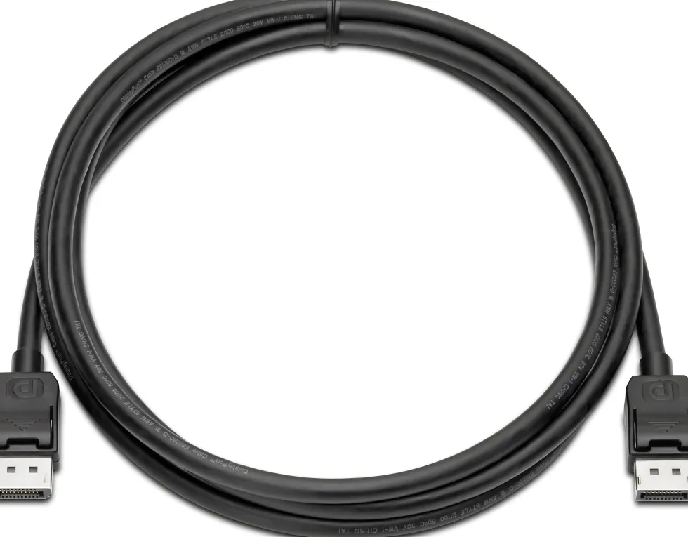 HP DisplayPort Cable Kit, Black (2m)