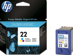 HP 22 - Färg (cyan, magenta, gul) - original - bläckpatron - för