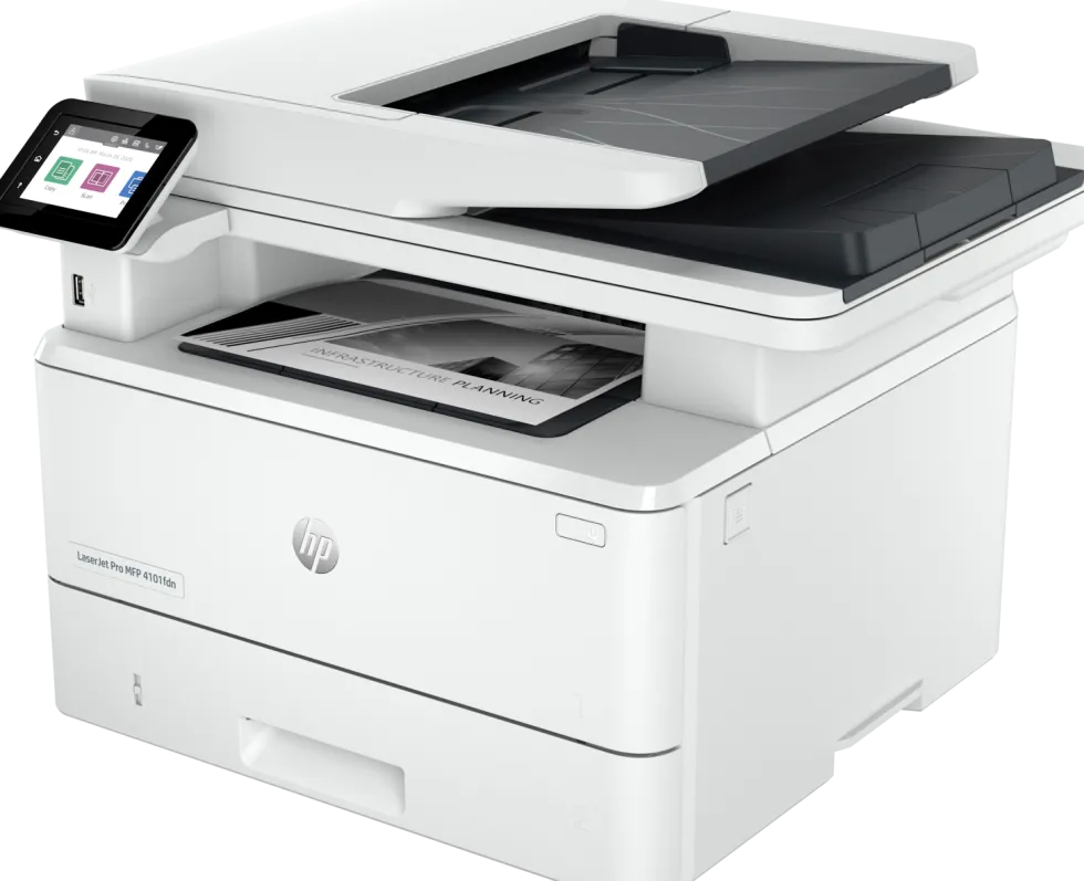 HP LaserJet Pro MFP 4102fdn - Multifunktionsskrivare - svartvit