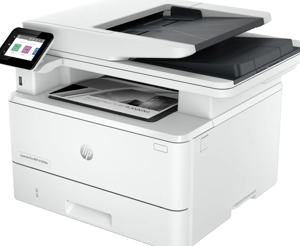 HP LaserJet Pro MFP 4102fdn - Multifunktionsskrivare - svartvit