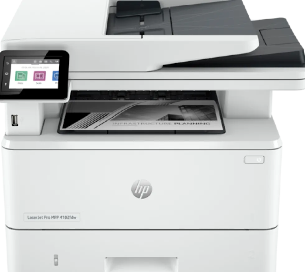 HP LaserJet Pro MFP 4102fdw - Multifunktionsskrivare - svartvit