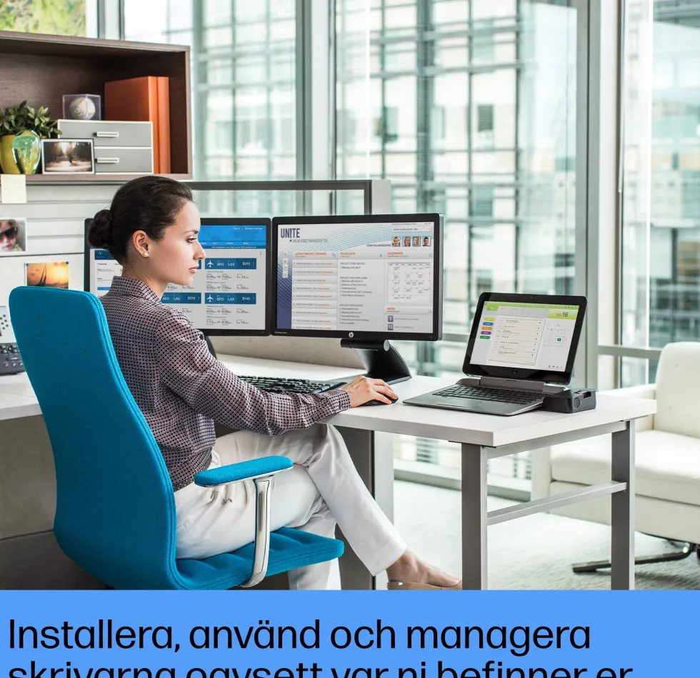HP LaserJet Pro MFP 4102fdw - Multifunktionsskrivare - svartvit