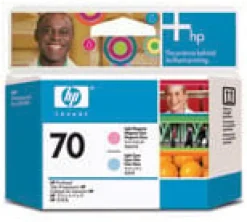 HP 70 light cyan &amp; magenta printhead