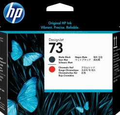 HP 73 matte black/chromatic red printhead