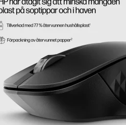 HP 430 Multi-Device Wireless Mouse, Black (Consumer)