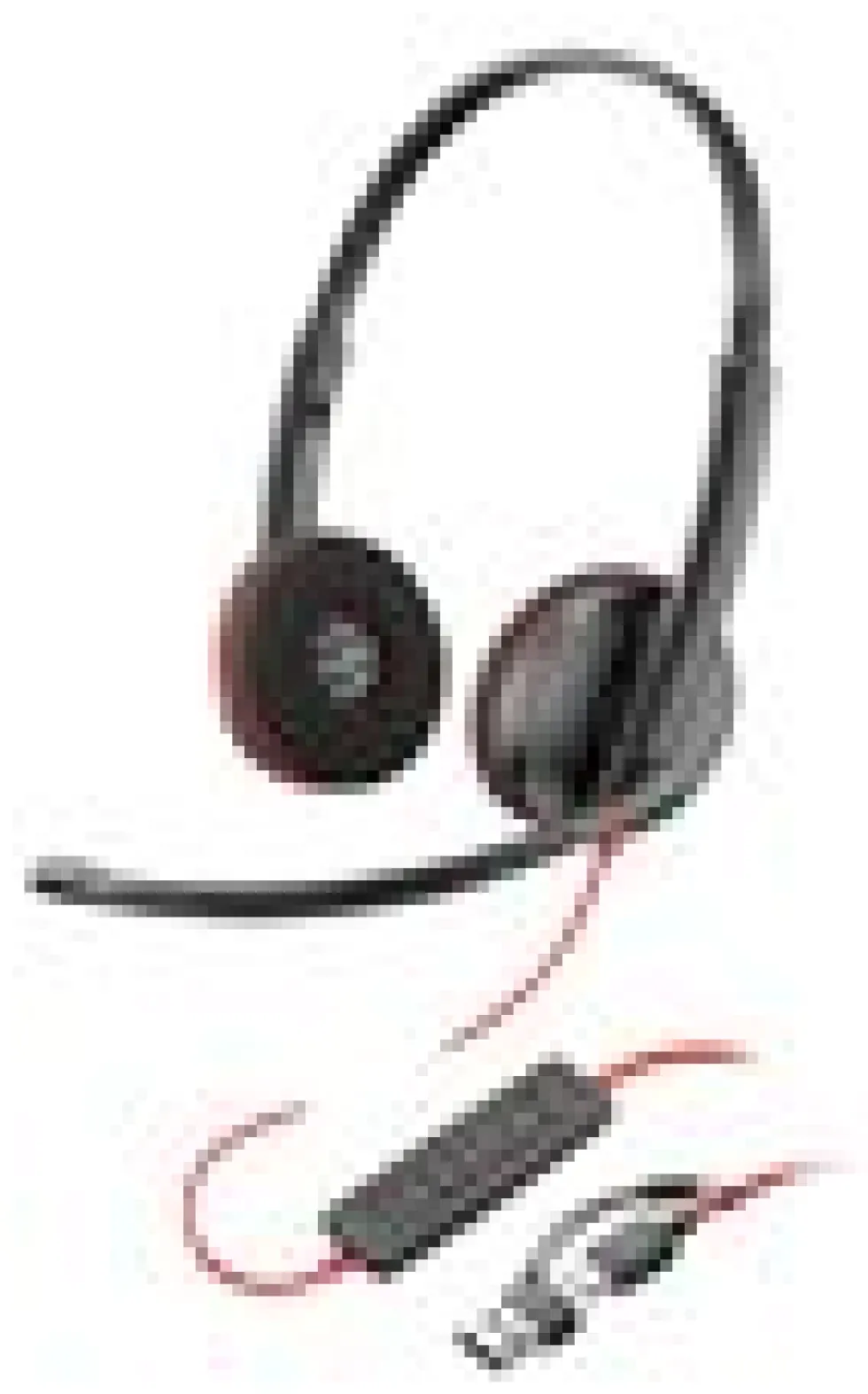 HP Poly Blackwire 3220 - Blackwire 3200 Series - headset - på