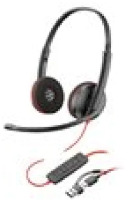 HP Poly Blackwire 3220 - Blackwire 3200 Series - headset - på