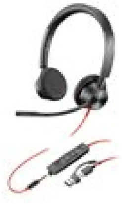 HP Poly Blackwire 3325 - Blackwire 3300 series - headset - på