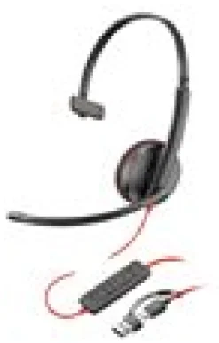 HP Poly Blackwire 3215 - Blackwire 3200 Series - headset - på