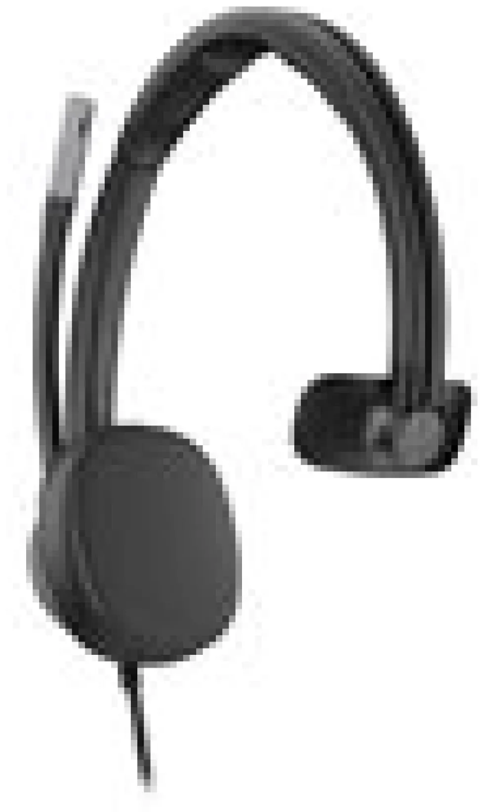 HP Poly Mission 615 - Mission 600 Series - headset - på örat