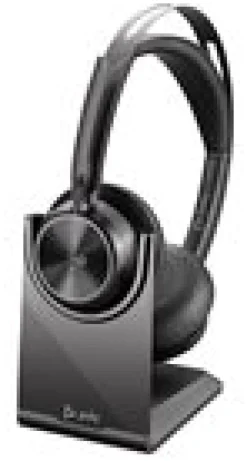 HP Poly Voyager Focus 2 - Headset - på örat - Bluetooth
