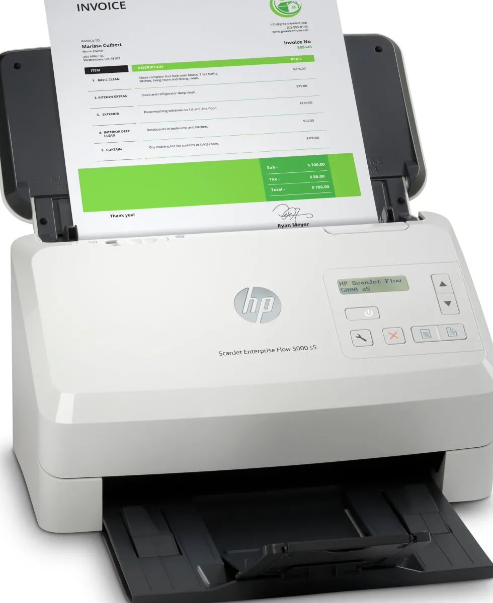 HP ScanJet Enterprise Flow 5000 s4 Sheet-feed Scanner