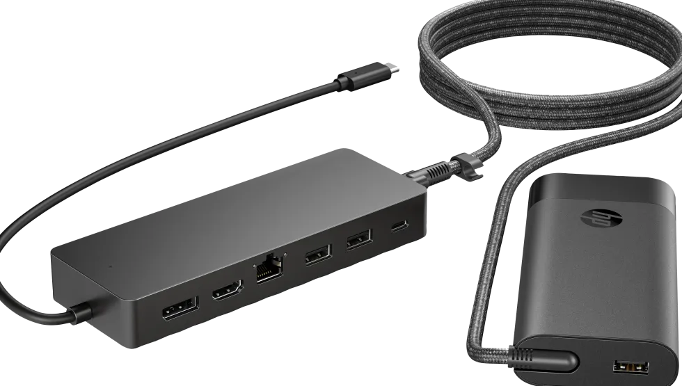 HP Universal - Dockningsstation - USB-C - HDMI, DP - med