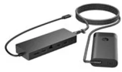 HP Universal - Dockningsstation - USB-C - HDMI, DP - med