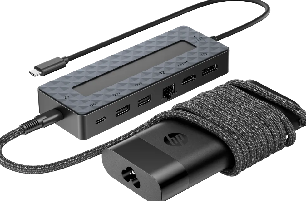 HP Universal - Dockningsstation - USB-C - HDMI, DP - med