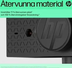 HP 625 - Webbkamera - lutning - färg - 4 MP - 1920 x 1080 - ljud
