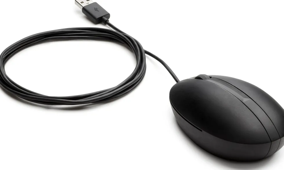 HP Wired 320M Mouse, Black (Consumer)