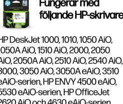 HP 301 XL color ink cartridge