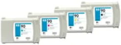 HP 90 yellow ink cartridge, 400ml