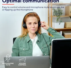 HS-150 Analogue PC On Ear Headset (B2B)