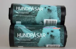 Hundpåse m knyt svart 50st/rl