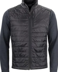 Hybridjacka TEXSTAR FJ74 svart/marin XS