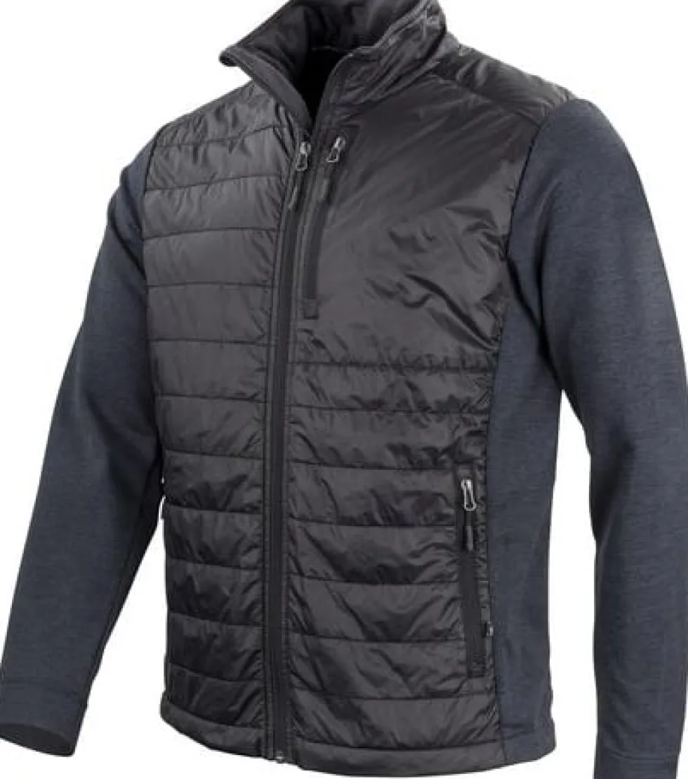 Hybridjacka TEXSTAR FJ74 svart/marin M