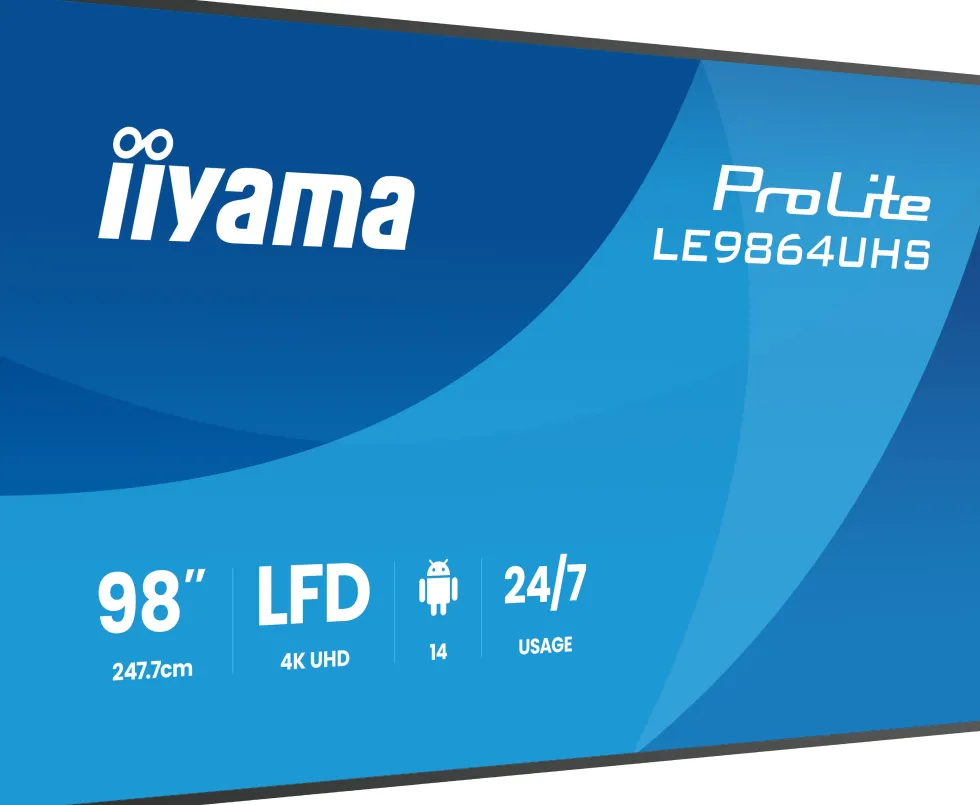 iiyama ProLite LE9864UHS-B1AG - 98" Diagonal klass (97.5"