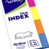 Indexfilm LYRECO 20x45mm 4 färg 160/fp