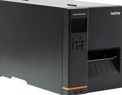 industrial label printer with high resolution printing