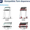 Industritorkrulle TORK Basic Vit stor W1