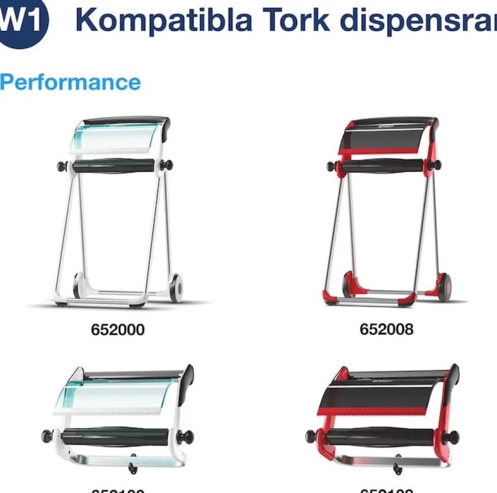 Industritorkrulle TORK brun stor W1 1-L 1000m