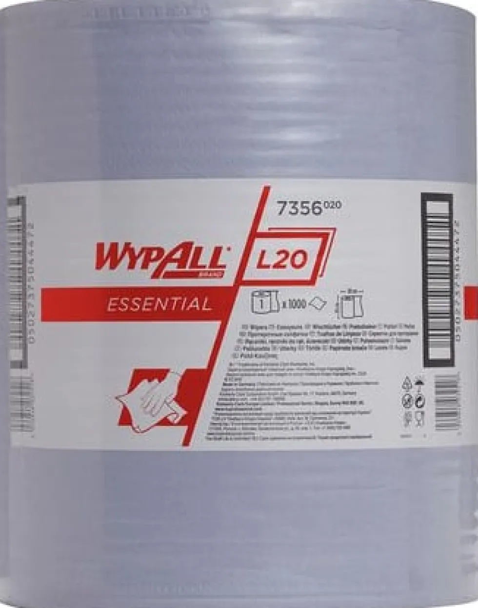 Industritork WYPALL 20 2l 35cm 380m