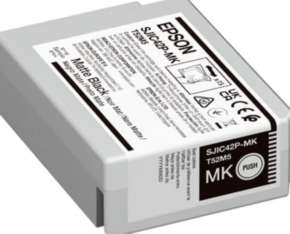 Ink cartridge for TM-C4000 Black Mat (SJIC42P)