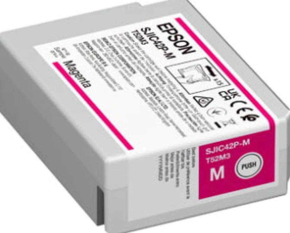 Ink cartridge for TM-C4000 Magenta (SJIC42P)