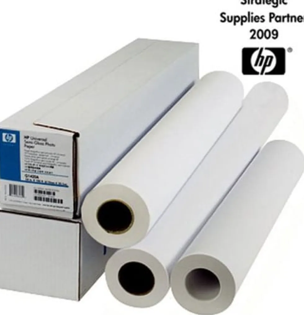 Inkjetpapper HP C6019B, 610mmx45,7m, 90g