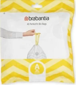 Insatspåse A BRABANTIA 3L vit 40/fp