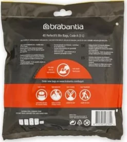 Insatspåse A BRABANTIA 3L vit 40/fp