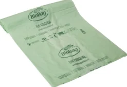 Insatspåse BIOBAG 8L 15my grön 25/rl