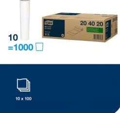Insatspåse TORK B2 20L vit 100/rl
