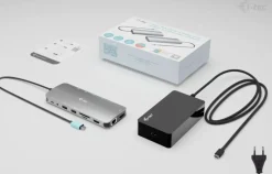I-TEC USB-C Metal Nano 3x Display Dock, 2x HDMI 1x USB-C vid
