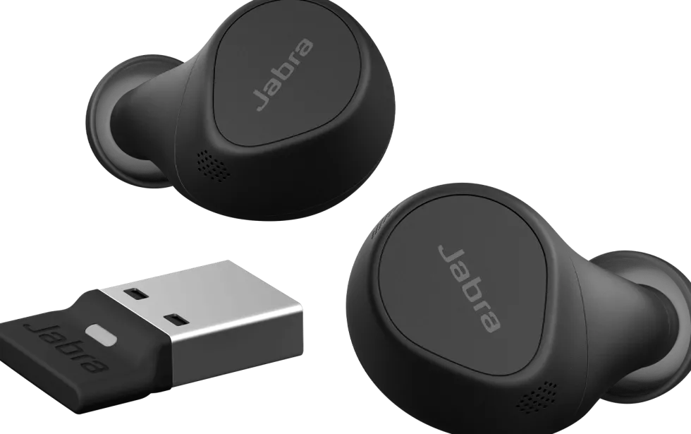Jabra Evolve2 Buds MS - True wireless-hörlurar med mikrofon