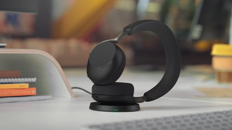 Jabra Evolve3 75 MS - Headset - på örat - Bluetooth - trådlös