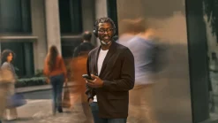 Jabra Evolve3 75 MS - Headset - på örat - Bluetooth - trådlös