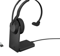 Jabra Evolve2 55 UC Mono - Headset - på örat - Bluetooth