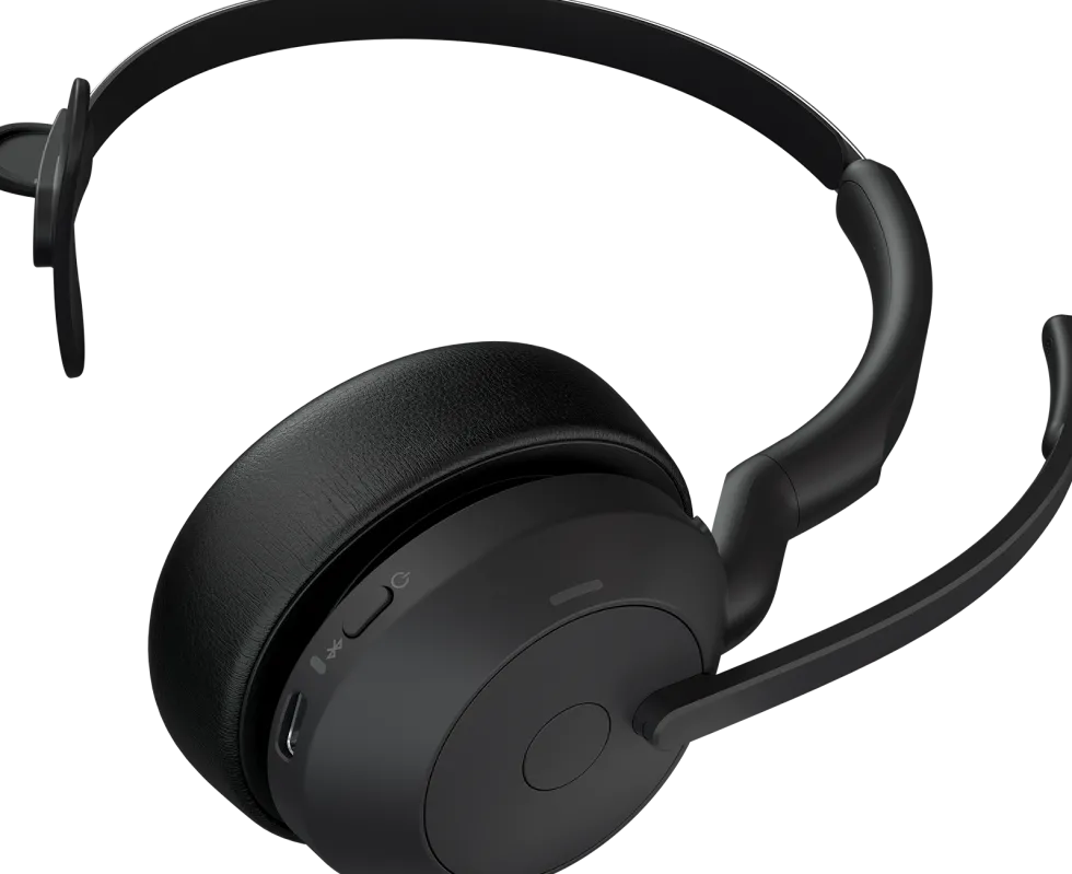 Jabra Evolve2 55 UC Mono - Headset - på örat - Bluetooth