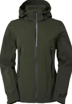 Jacka SW Disa dam mörk olivgrön 3XL