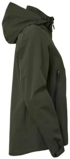 Jacka SW Disa dam mörk olivgrön 3XL