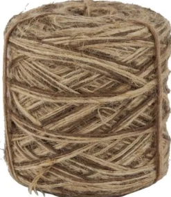 Juteband melerad brun 166m